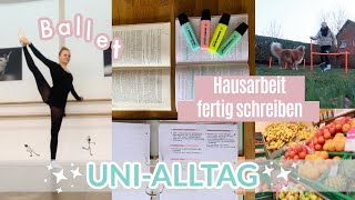 VLOG Tanztraining Hausarbeit fertig schreiben amp endlich abgeben ep 3 [upl. by Nodnnarb593]