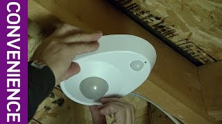 Danny Lipford amp The Leviton LED Ceiling Occupancy Sensor Lampholder [upl. by Gnilrac]