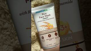 I Tried the Mamaearth Rice Water Face Wash [upl. by Hpesoj]