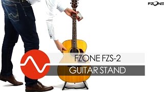 Fzone FZS2 Foldable Universal amp Lightweight Guitar Stand [upl. by Jeniffer]