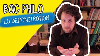 Philo Terminale  La démonstration ancien bac [upl. by Anitsirhc976]