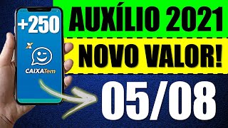 ✔️BOAS NOTÍCIAS CAIXA CONFIRMOU NOVOS VALORES NO PAGAMENTO DO AUXÍLIO EMERGENCIAL 2021 CONFIRA [upl. by Eerej]