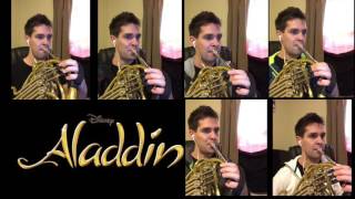 Aladdin  Prince Ali Horn Sextet  Multitrack [upl. by Sclater]