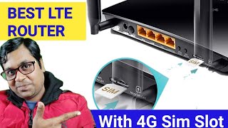 BEST 4g sim supported LTE ROUTER  LTE Router For CCTV DVR IN 2020 [upl. by Eerb]