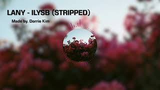 Instrumental LANY  ILYSB STRIPPED  inst  MR  Lyrics  karaoke [upl. by Ylrbmik]