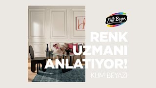 Filli Boya Yılın Renk Paleti 2024 Kum Beyazı [upl. by Etra]