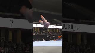 Adelle Speck Floor Exercise 2023 Nastia Liukin Cup Slow Motion shorts 1 [upl. by Joana]