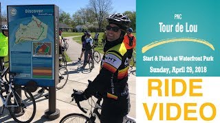 Kentucky Cycling Ride Video PNC Tour de Lou 2018 [upl. by Brit]