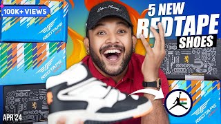 Top 5 Best Red Tape Casual ShoesSneakers for Men Under 1500 🔥 Amazon Shoes Haul 2024  ONE CHANCE [upl. by Le]