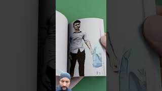 art flipbook artist drawing sketch shortvideos [upl. by Aseram]