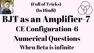 BJT as an Amplifier7  Mid Band Analysis of BJT Analog Electronics30 by SAHAV SINGH YADAV [upl. by Arakawa]