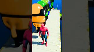 Marvelous GTA v SpiderMan vs toy Epic Ragdolls funny jumps Fails [upl. by Nibla]