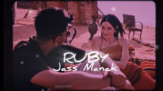 Jass Manak Ruby Slowed amp Reverb [upl. by Neersin]