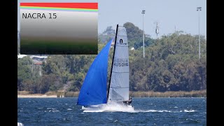 NACRA 15  sweet spinnaker run [upl. by Lavinie546]