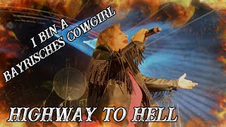 Nicki  Highway to Hell  I bin a bayrisches Cowgirl  Live in Plattling am 23062023 Multicam 4k [upl. by Esorbma]