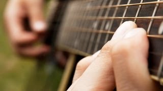 How to Play a HammerOn  Fingerstyle Guitar [upl. by Seedman]