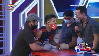 Electrocutan a Jorge Cisneros de Combate Guatemala [upl. by Good384]