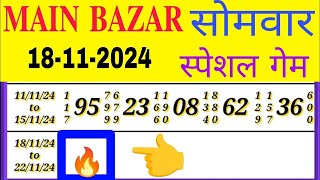 𝐌𝐚𝐢𝐧 𝐁𝐚𝐳𝐚𝐫 18112024  𝐌𝐚𝐢𝐧 𝐒𝐢𝐧𝐠𝐚𝐥 𝐎𝐩𝐞𝐧  𝐌𝐚𝐢𝐧 𝐁𝐚𝐳𝐚𝐫 𝐂𝐡𝐚𝐫𝐭  𝐌𝐚𝐢𝐧 𝐁𝐚𝐳𝐚𝐫 𝐎𝐩𝐞𝐧 𝐓𝐨𝐝𝐚𝐲  𝐊𝐲𝐚 𝐎𝐫 𝐊𝐚𝐢𝐬𝐞 [upl. by Alla780]