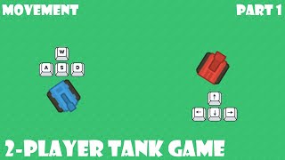 How to Make a 2 Player Tank Game in Scratch Part 1  Movement [upl. by Selby637]