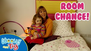 WoollyandTigOfficial  Tig Makes A Big Change 👧🏼 🛏️  Full Episode  TV Show for Kids  Toy Spider [upl. by Attikin]