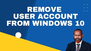 How To Delete or Remove A Administrator or Standard User Account from Windows 10 [upl. by Happy]