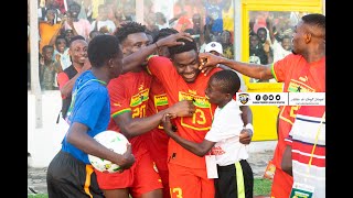 Watch Ernest Nuamahs winning goal for Black Stars  Ghana 21 Central African Republic [upl. by Ttekcirc]