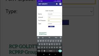 Cash Voucher Features Use in RCP GOLDTT Application [upl. by Phyllis]