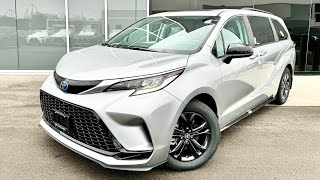 THE HOTTEST MINIVAN on the planet 2024 Toyota Sienna XSE AWD review [upl. by Poliard]