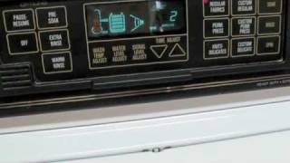 Maytag A9900 Washer Digital Controls [upl. by Nnagrom]