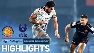 Exeter Chiefs v Bristol Bears HIGHLIGHTS Top 2 Clash at Sandy Park Gallagher Premiership 202021 [upl. by Melliw185]