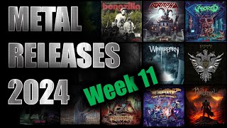 New Metal releases 2024 Week 11 March 11th  17th [upl. by Ryan]