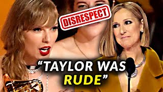 Taylor Swift Ignores Celine Dion At The Grammys 2024 [upl. by Kitchen981]