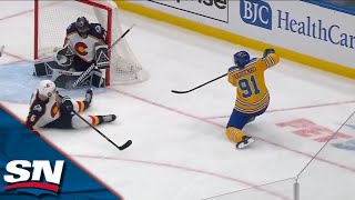 Blues Vladimir Tarasenko OneTimes From Sharp Angle For First Powerplay Goal Of Season [upl. by Eynenihc214]