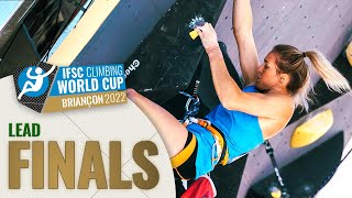 Lead finals  Briançon 2022 [upl. by Sajet790]