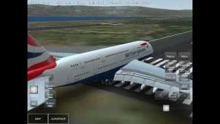 Infinite flight 18 Airbus a380 [upl. by Rot]