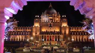 Umaid Bhawan Palace  Wedding Decor  Wedding in Jodhpur  98280 13888 [upl. by Akemhs]