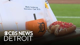 New food options at Comerica Park [upl. by Senhauser]