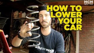 How To Install Lowered Springs [upl. by Carmela]