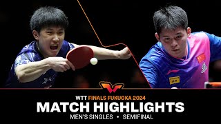 Tomokazu Harimoto vs Lin Shidong  MS SF  WTT Finals Fukuoka 2024 [upl. by Ydnir]