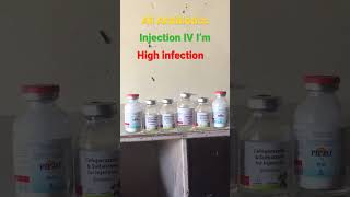 All antibiotics injection use PIPZO injection monoceff injection ceftrixone and salbactum injection [upl. by Saunders57]