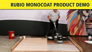 Rubio Monocoat Product Knowledge Demo [upl. by Alfeus346]