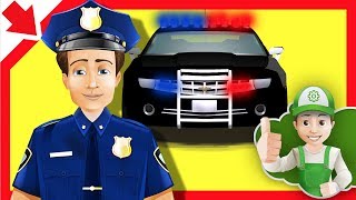 Police Car for children Thief Police Cartoon Car kids Police Police catch thief Police Truck kids [upl. by Elwin]