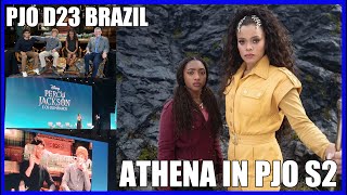 Percy Jackson Season 2 Update  Full D23 Brazil Panel Recap  Athena Cast  The Kane Chronicles [upl. by Lenej227]