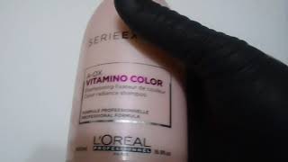 Loreal Professionnel Serie Expert Vitamino Color A OX Shampoo 16 9 Fluid Ounce [upl. by Gothard394]