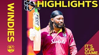 Gayle Goes Big And Retires as Kohli Hits 43rd Ton  Windies vs India 3rd ODI 2019  Highlights [upl. by Arrio]