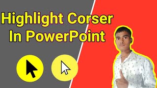 How To Highlight Mouse Pointer In Powerpoint  how to highlight mouse pointer  highlight corser [upl. by Aysan]