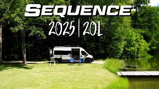 2025 Sequence 20L  Camper Van  RV Review [upl. by Einnos677]