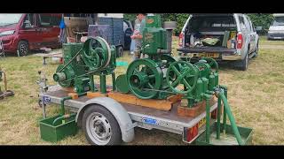 Oswestry Vintage show  Stationary Engines [upl. by Tfat]