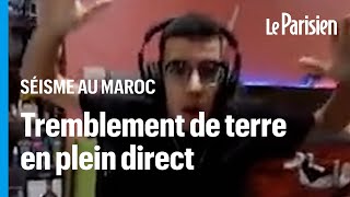 23h11 la terre tremble au Maroc  les images du séisme filmées en direct [upl. by Ashford]