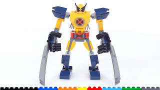 LEGO Wolverine Mech Armor 76202 review Come for the figure stay for the mech [upl. by Milo]